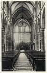 10813 Interieur van de R.K. St. Nicolaaskerk (Utrechtsestraatweg 7) te Jutphaas: de kerkzaal.N.B. De gemeenten Jutphaas ...